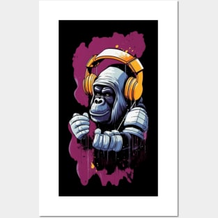 Crazy Cool Monkey Posters and Art